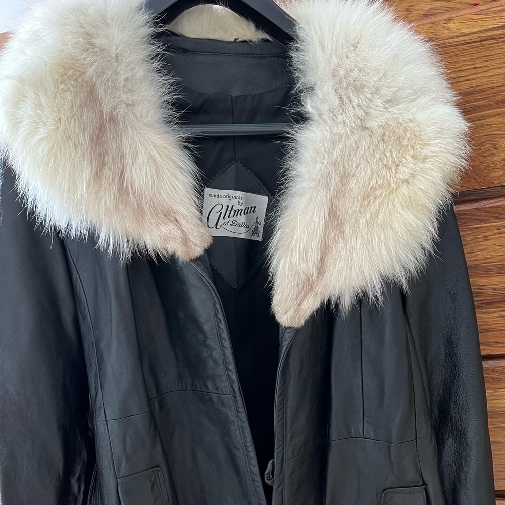 Genuine leather Coat